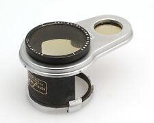 Zeiss Ikon Aufsatz mit Polfilter für die Contax II, IIa + III, IIIa Rangefinder