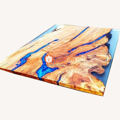 Epoxid akazienholz esszimmer - epoxid,
