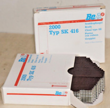 BeA Stifte SK 416 braun Senkkopfstifte Brads Tackerklammer Drucklufttacker