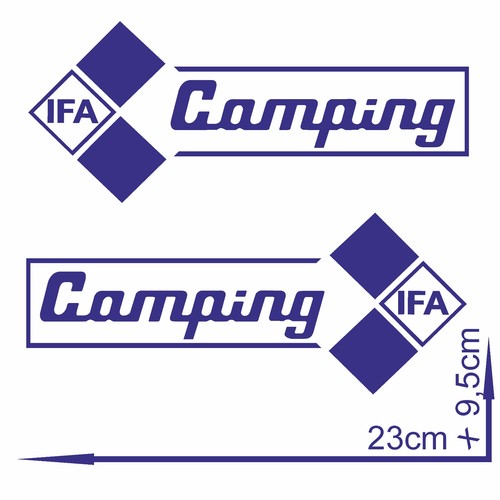 Aufkleber ifa camping 23 - 2,
