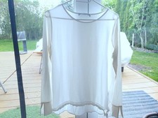 Monari Blusenshirt weiss Gr