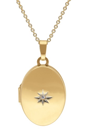 Trendor schmuck medaillon mit - medaillon,