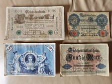 Alte Deutsche Geldscheine