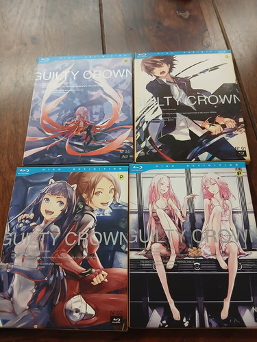 Guilty crown blu ray - crown,