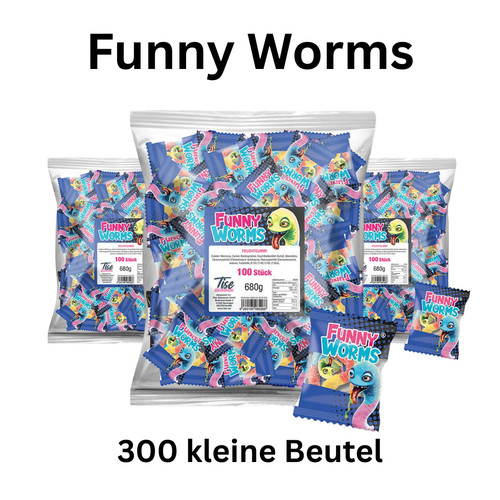 300 fruchtgummi mini beutel - mini,
