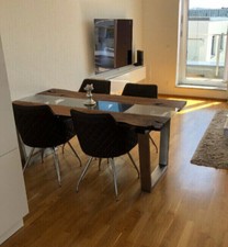 Esstisch massivholz glas - esstisch,