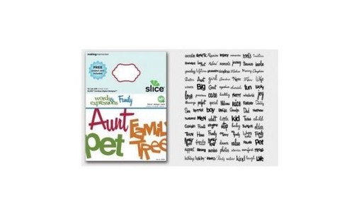 Slice designcard family - designcard,