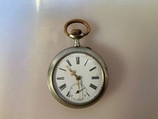 remontoire cylindre rubis uhr taschenuhr vintage