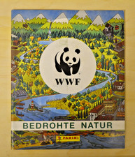 Panini WWF Bedrohte Natur- Sammelalbum komplett mit allen Stickern+Bestellschein