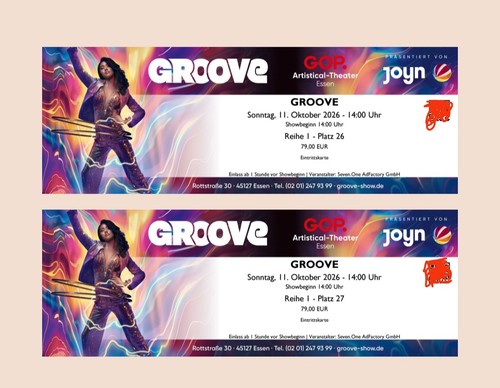 Tickets groove gop - 2,