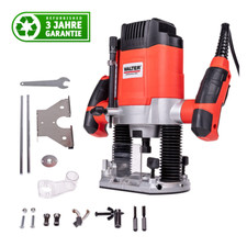 WALTER Refurbished Oberfräse 1200W, Tischfräsmaschine, Fräsmaschine, Kantenfräse