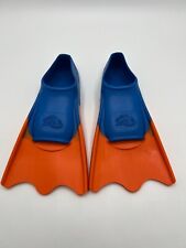 Flipper SwimSafe - Ducki Fins Schwimmflossen für Kinder in Blau/Orange