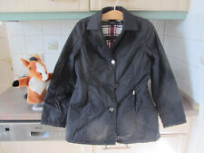 Outdoor Jacke Blazer Blouson Damen schwarz Fabiani (buntes Futter) Größe 38 top