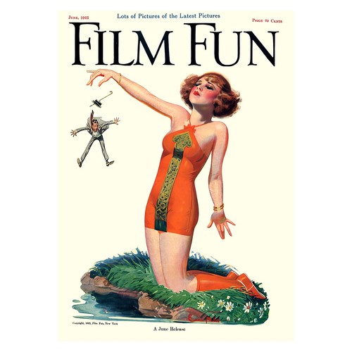 Vintage film spaß cover - spaß,