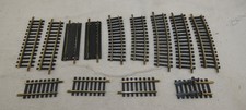Konvolut (13x) Fleischmann Gleise gebogen / gerade  in Größe H0 (5-K) C
