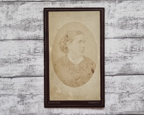 Cdv foto frau walter - cdv,