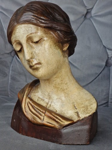 Alte gipsbüste ippolita maria - gipsbüste,