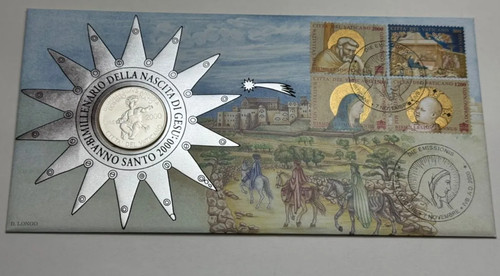 Vatikan numisbrief 2000 - numisbrief,