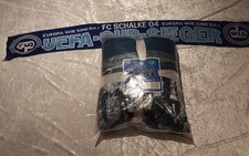 Schalke 04  Set Uefa Cup 1997 , Schal ,Decke,Kissen in OVP- Weihnachtsgeschenk
