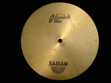 SABIAN Cymbal Disc 10" heavy 1rst Series Calhoun AA HH handhammered Signature