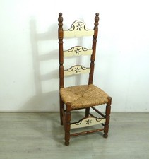 Antiker Holz Lehnstuhl mit