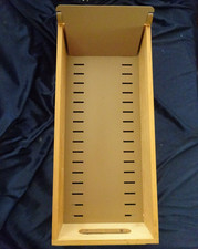 Karteikasten HAN für 1.500 DIN A6 Karteitrog Metallboden Metallstütze 17x38x7,5c