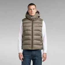 G-STAR RAW DENIM G-WHISTLER PADDED HOODED VEST Herren Weste