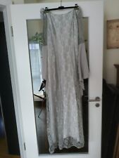 Kleid edel, Brautkleid, Elben, Mittelalter, Gothic, LARP Größe M/ L, silber weiß