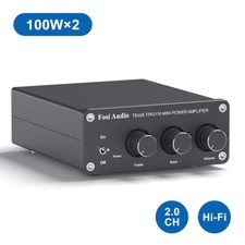 Fosi Audio TB10A 200W Mini Audio Amplifier Stereo Receiver Verstärker 2.0 Kanal