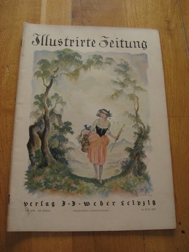 Alte illustrierte zeitung - alte,