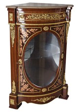 Eckschrank Barock Eckvitrine