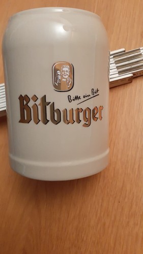 Bierkrug steinkrug bitburger - bierkrug,