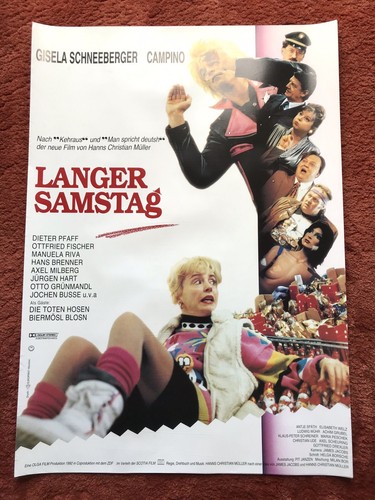 Langer samstag kinoplakat - samstag,