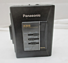 Panasonic RQ-P56 – WM MC Walkman Kassettenspieler - XBS Metal – Schwarz