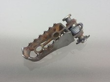 FUßRASTE RASTE FAHRER VORN LINKS FÜR MZ 125 SM SX RT MODELLE TOP