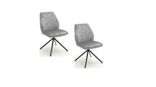 Stuhl Ottawa grau 2er-Set