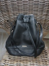 Hugo Boss - Umhängetasche Lederbeutel schwarz Echt Leder B25 cm