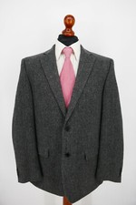 Daniel Hechter Soft Tweed Herbst Winter Sakko Gr.54 100% Schurwolle Top Zustand