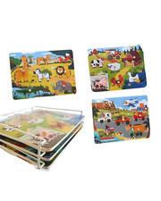 3-in-1 Steckpuzzle Set für