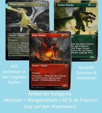 MTG Magic | AFR | Abenteuer in den Forgotten Realms | C & U | Auswahl
