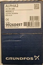 Grundfos Alpha 2 25-40, P1 2422 ,  99260497, Neu und OVP, Schneller Versand 