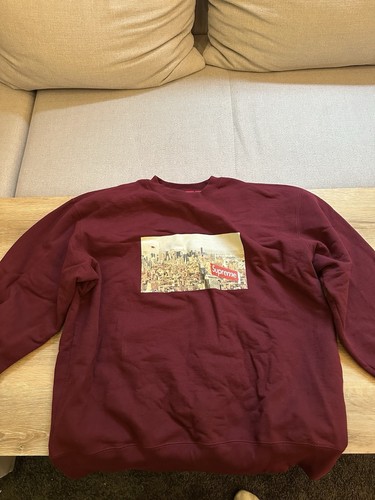 Supreme crewneck aerial - supreme,