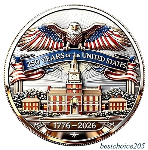 Souvenir coin 250th - souvenir,