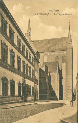 Ansichtskarte wismar - ansichtskarte,