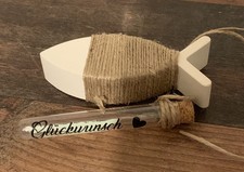 Geldgeschenk Firmung Taufe Kommunion Maritim Kirche Fisch Geschenk Handarbeit C3