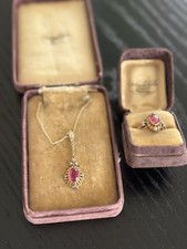 Antiker Gold Ring & Anhänger