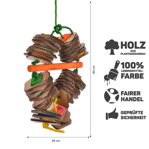 Papageienspielzeug