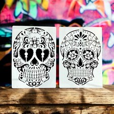 2er Set Mexikanische Totenkopf