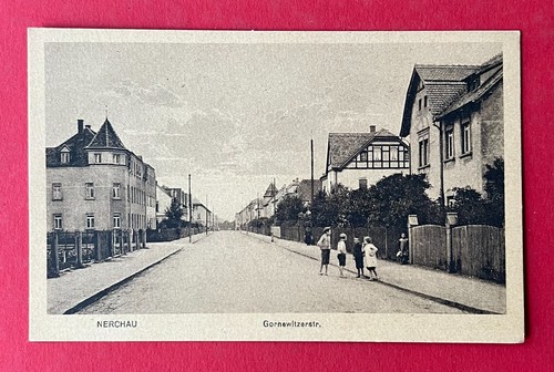 Postcard nerchau around 1920 - postcard,
