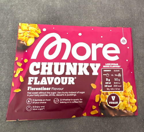 More chunky flavour - more,